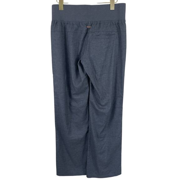Prana Mantra Pant Wide Leg Pull On Hemp Blend Outdoors Gorpcore Size Small NEW - Picture 8 of 12